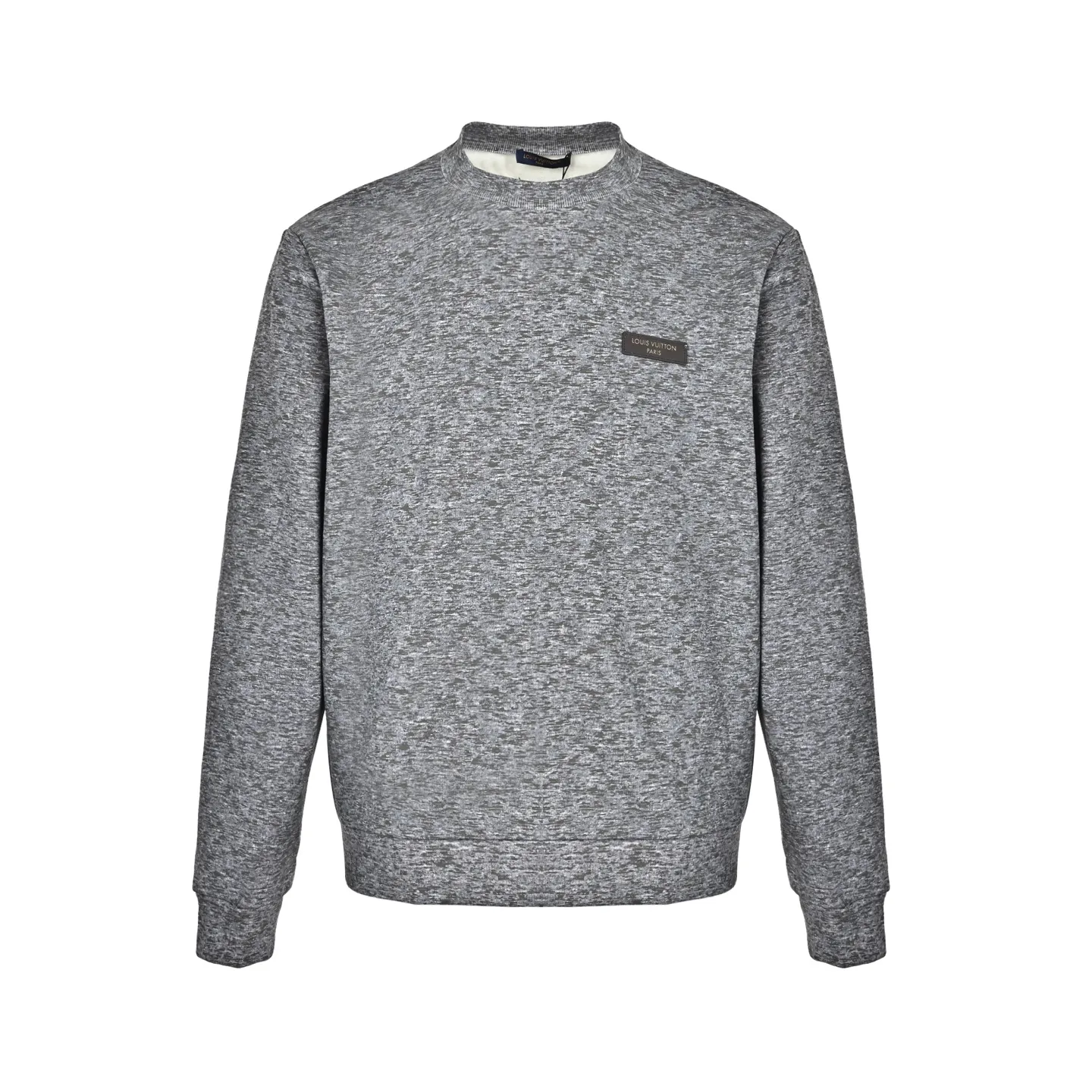 Louis Vuitton/Louis Vuitton Gray all-over reflective printed crew neck sweatshirt